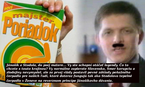Majster Poriadok XVIII - Peňažné čerpadlo